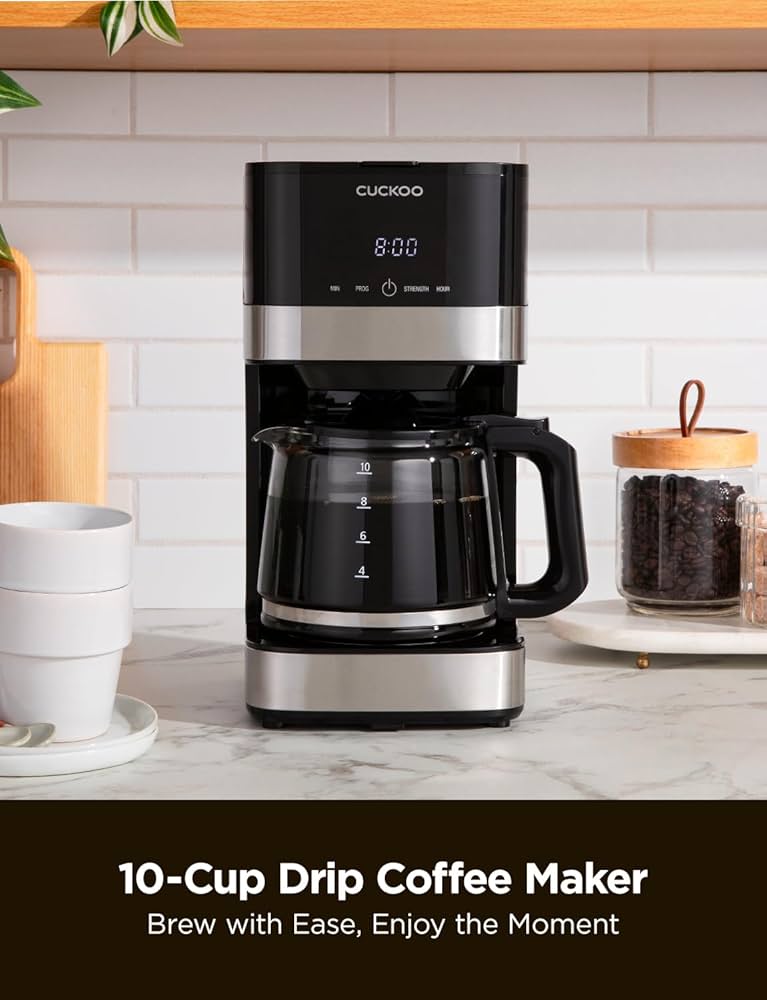 Amazon | CUCKOO クラシック 10カップ ドリップコーヒーメーカー
